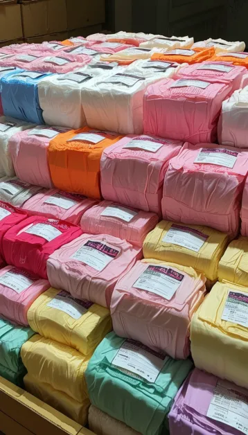 การจัดเก็บกางเกงในราคาถูกจากโรงงานเพื่อเตรียมจัดส่งให้ลูกค้าทั่วไทย สินค้ากางเกงในพร้อมส่ง จังหวัดกาฬสินธุ์